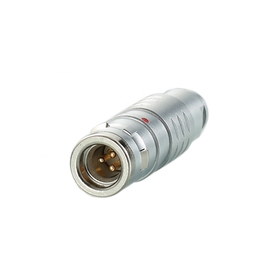 Power 0K, 1K, 2K 3K series waterproof metal push-pull electrical connector for power and data connection